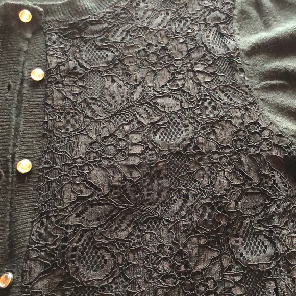 Black Lightweight Size Small Cardigan - Picture 2 of 2